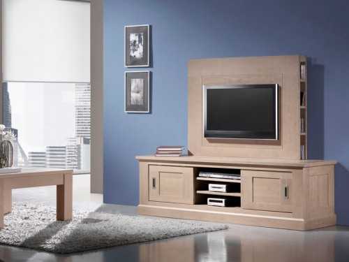 meuble TV Crête avec home plasma